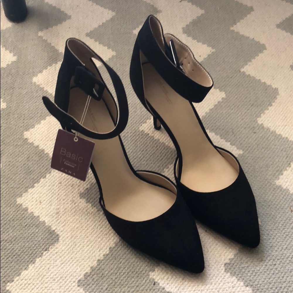 Zara Ankle Strap Heels